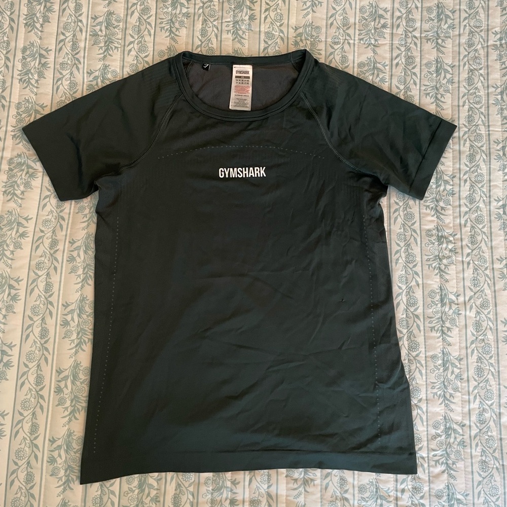 Gymshark Forest Green Activewear Top